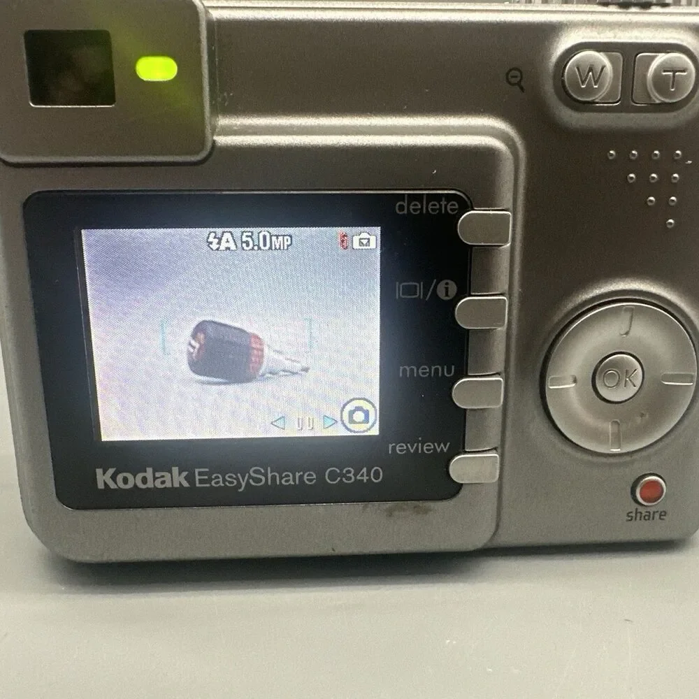 Kodak Easyshare C340 Digital Camera - 5MP, CCD Sensor, Y2k, Vintage, Retro